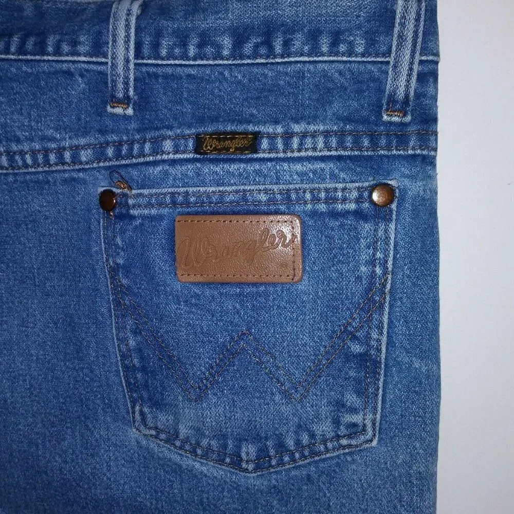 Wrangler Regular Fit Jeans Size 42x30 100% Cotton